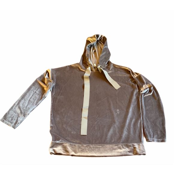 ASOS Tops - Asos Heavy Velvet Hoodie